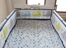 Load image into Gallery viewer, Baby Whale - Baby Crib Sheet