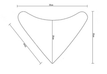 Load image into Gallery viewer, Balloon in the Air Feeding Bibs- Layout