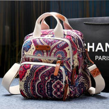 Load image into Gallery viewer, Mini Diaper Bag for Casual Outings- Orient Pink- Front View