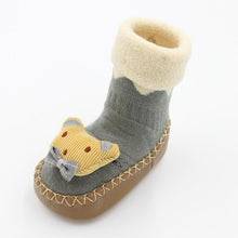 Load image into Gallery viewer, Socks with a Soul- Teddy Bear- side view