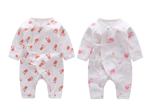Set of 2 Rompers Jabla Style- Jungle Bear and Fruit Punch