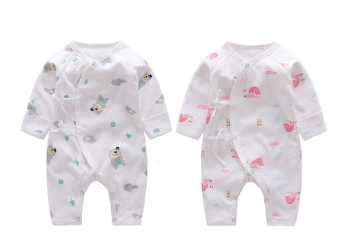 Infant Romper Combo (Jabla Style) - Jungle Bear & Sweet Monsoon