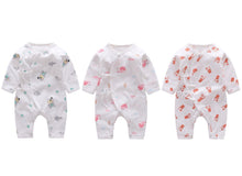 Load image into Gallery viewer, Set of 3 Rompers Jabla Style - Jungle bear, Sweet Monsoon and Fruit Punch