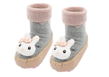 Load image into Gallery viewer, Socks with a Soul- White Bunny 