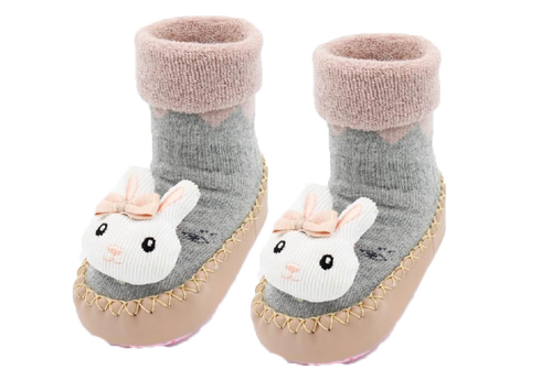 Socks with a Soul- White Bunny 