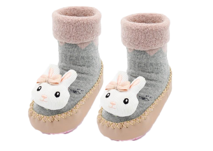 Socks with a Soul- White Bunny 