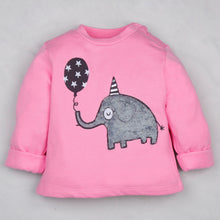 Load image into Gallery viewer, Fleeced Lined Winter Sweatshirt- Party Like An Elephant