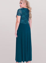 Load image into Gallery viewer, Emerald Green Plus Size Maternity Dress