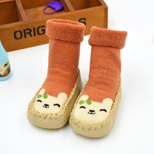 Load image into Gallery viewer, Socks with a Soul- Tom Tom (Brown)