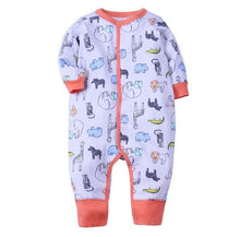 Load image into Gallery viewer, Baby Romper- I Love Animals