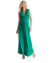 Load image into Gallery viewer, Mesmerising Green Maternity Dress