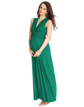 Load image into Gallery viewer, Mesmerising Green Maternity Dress