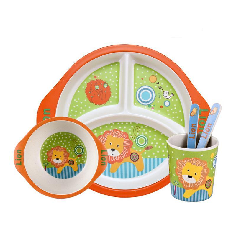 Lolo the Lion Dinnerware Set for Kids