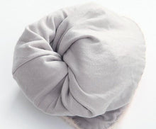 Load image into Gallery viewer, Mickey Woolen Baby Winter Cap With Muffler - Yellow