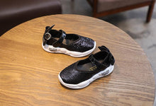 Load image into Gallery viewer, Glitter Black Kids Bellies