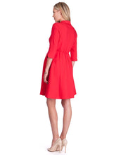 Load image into Gallery viewer, Formal Red Maternity Dress