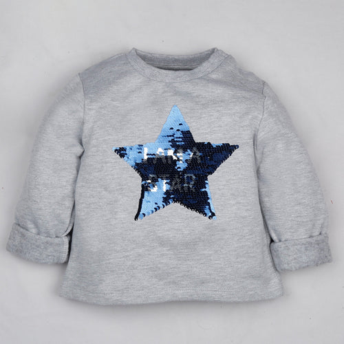 Fleeced Lined Winter Sweatshirt- I am a Star