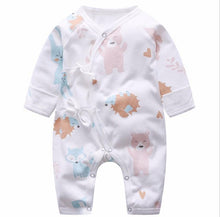 Load image into Gallery viewer, Infant Romper Combo- Teddy &amp; Sweet Kitty [Jabla Style]